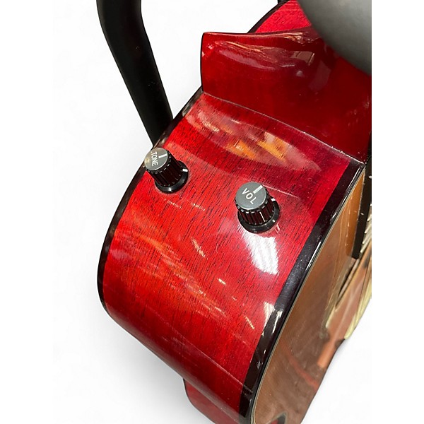 Used Washburn D-10 Natural Acoustic Electric Guitar