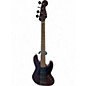 Used Squier Contemporary Active Jazz Bass HH V mocha Electric Bass Guitar thumbnail