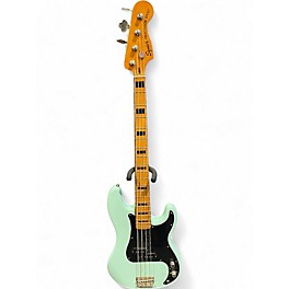 Used Squier FSR Classic Vibe '70s Precision Bass Surf Green Electric Bass Guitar
