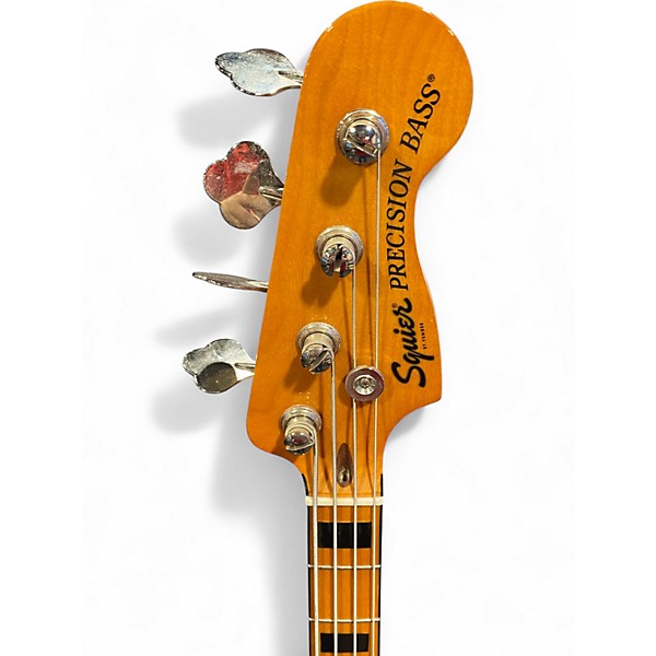 Used Squier FSR Classic Vibe '70s Precision Bass Surf Green Electric Bass Guitar