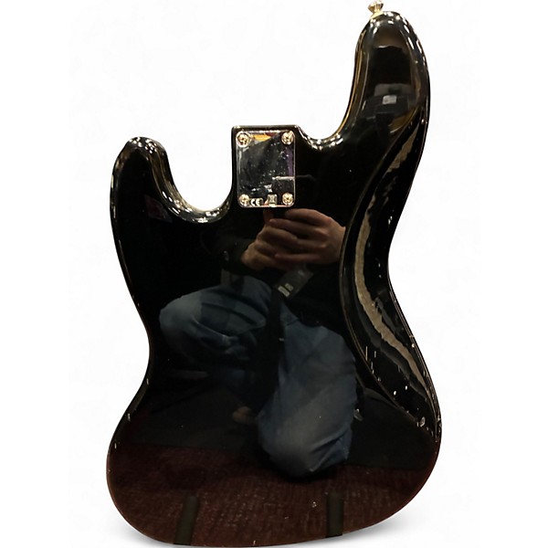 Used Fender jazz bass Black Electric Bass Guitar