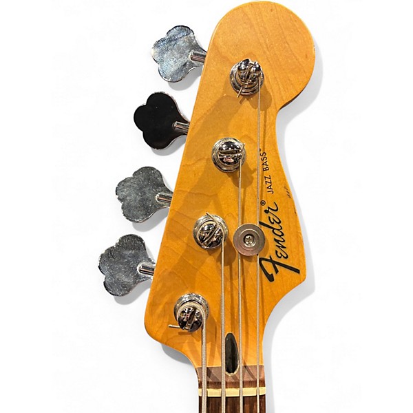 Used Fender jazz bass Black Electric Bass Guitar