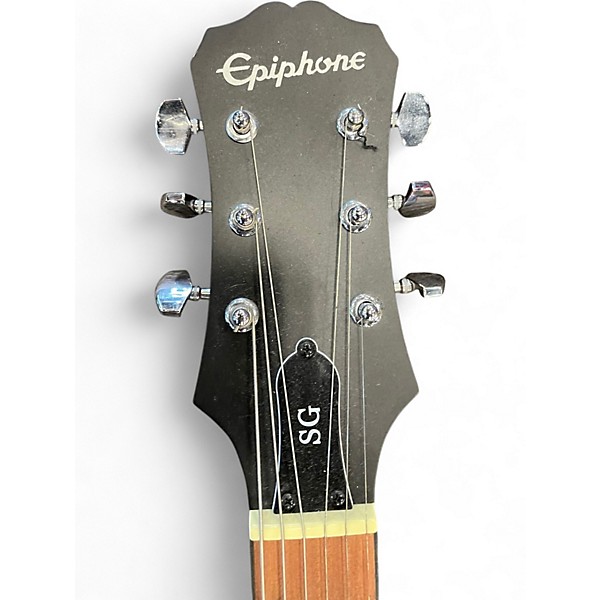 Used Epiphone SG Red Solid Body Electric Guitar