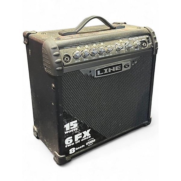 Used Line 6 Spider III 15 1X8 15W Guitar Combo Amp