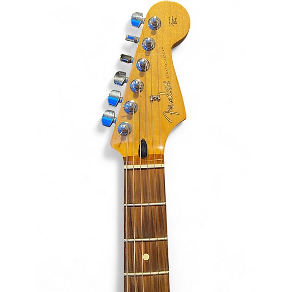 Used Fender Player Stratocaster Plus Top Tobacco Sunburst Solid Body Electric Guitar