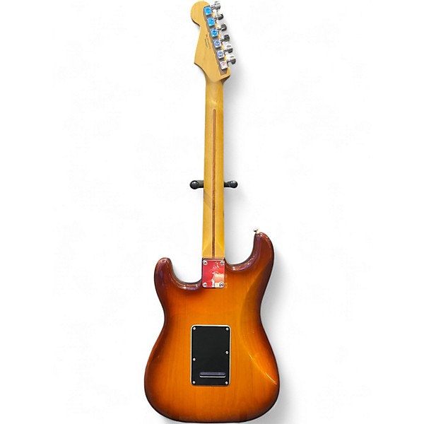 Used Fender Player Stratocaster Plus Top Tobacco Sunburst Solid Body Electric Guitar