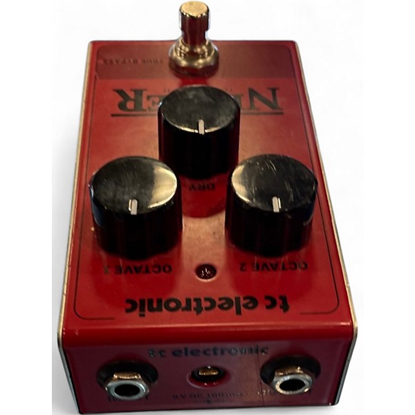 Used TC Electronic Nether Octaver Effect Pedal