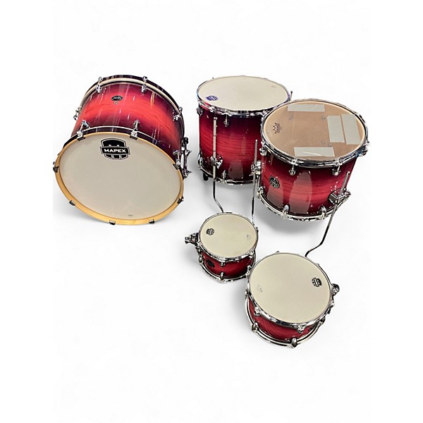 Used Mapex 5 Piece Armory Tanzanite Tanzanite Burst Drum Kit