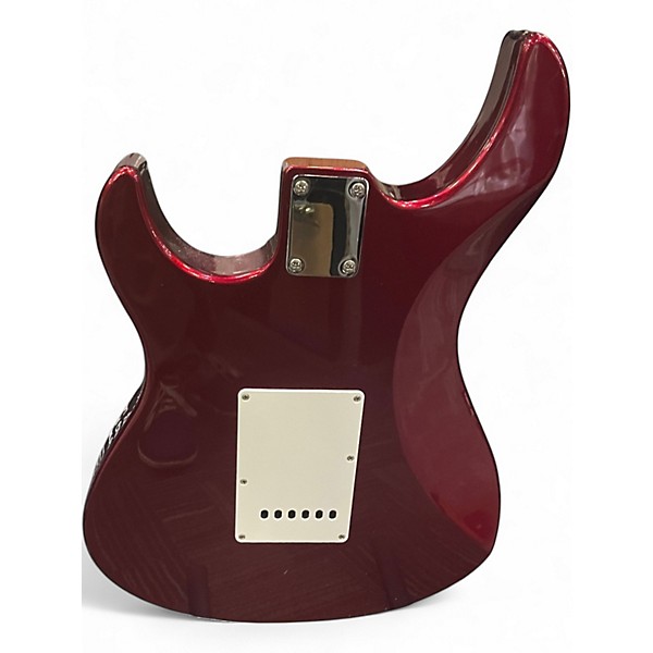 Used Yamaha PAC012 Chrome Red Solid Body Electric Guitar