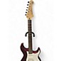 Used Yamaha PAC012 Chrome Red Solid Body Electric Guitar