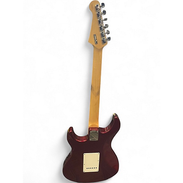 Used Yamaha PAC012 Chrome Red Solid Body Electric Guitar