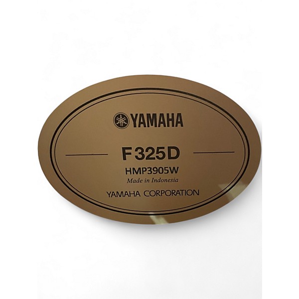 Used Yamaha F325D 3 Color Sunburst Acoustic Guitar