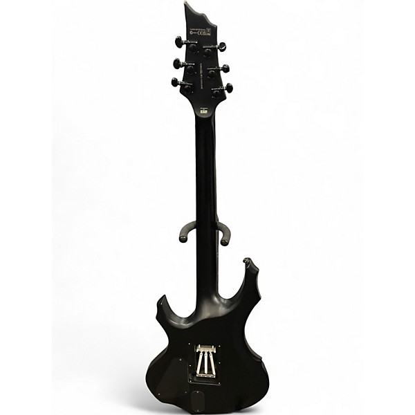 Used ESP LTD BLACK METAL  Black Solid Body Electric Guitar