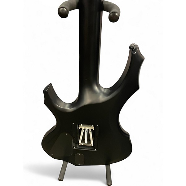 Used ESP LTD BLACK METAL  Black Solid Body Electric Guitar