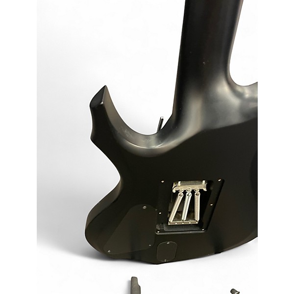 Used ESP LTD BLACK METAL  Black Solid Body Electric Guitar