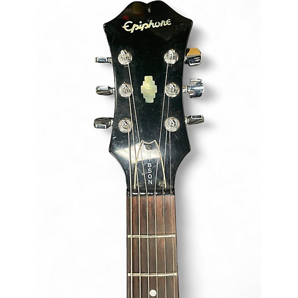 Used Epiphone Dot Black Hollow Body Electric Guitar