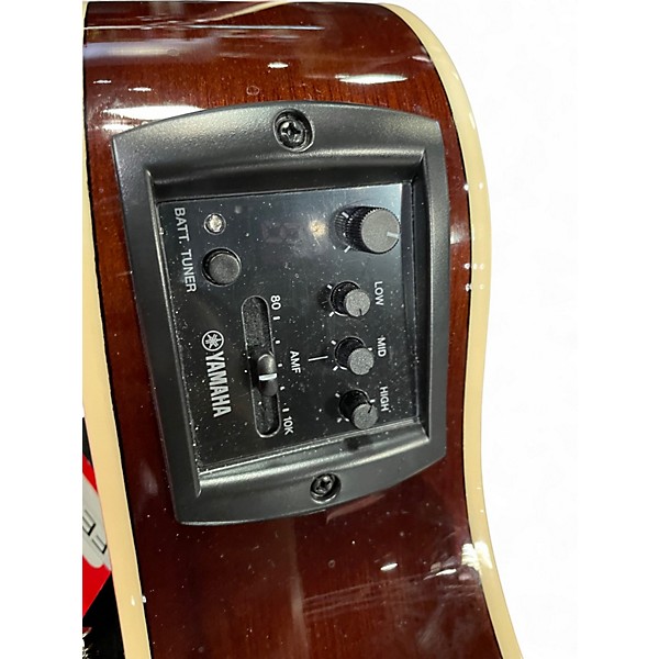 Used Yamaha APX600 Natural Acoustic Electric Guitar