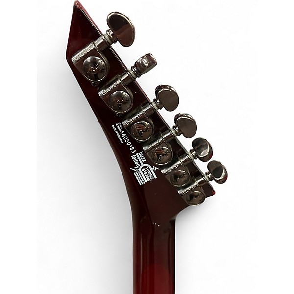 Used Washburn parallaxe Dark Cherry Burst Solid Body Electric Guitar