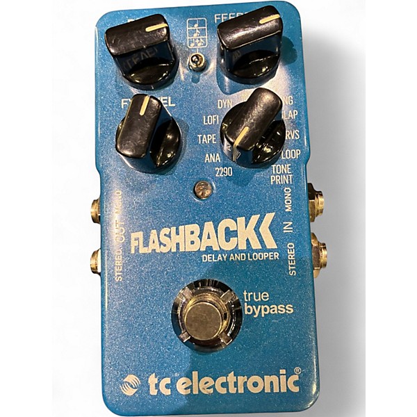 Used Tc Electronic FLASHBACK DELAY LOOPER Effect Pedal | Guitar Center