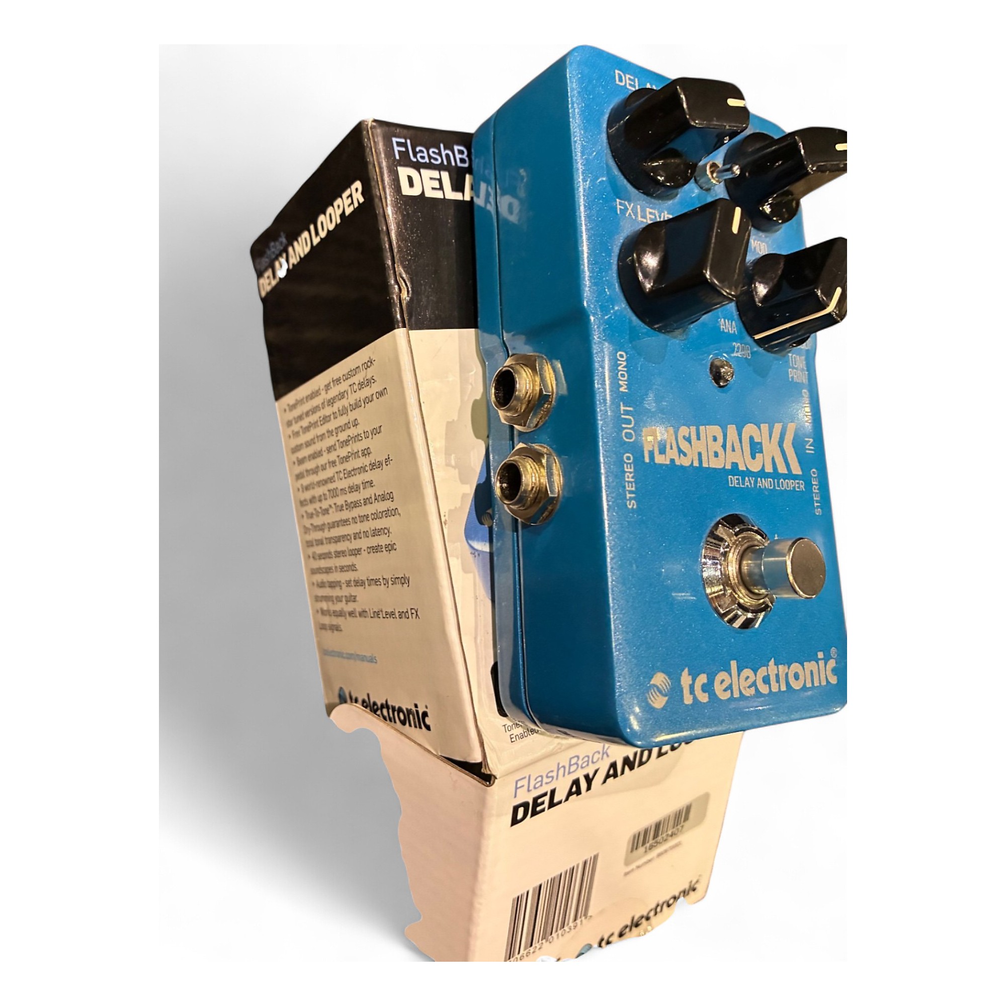 Used Tc Electronic FLASHBACK DELAY LOOPER Effect Pedal | Guitar Center