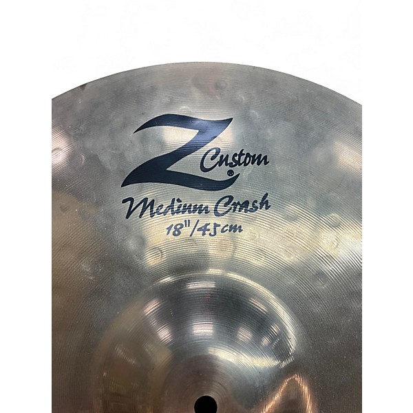 Used Zildjian 18in Z Custom Medium Crash Cymbal