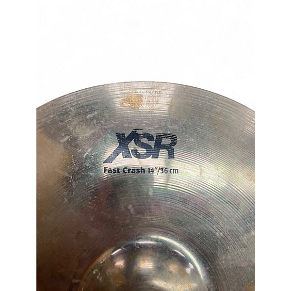Used Zildjian 14in XSR FAST CRASH Cymbal