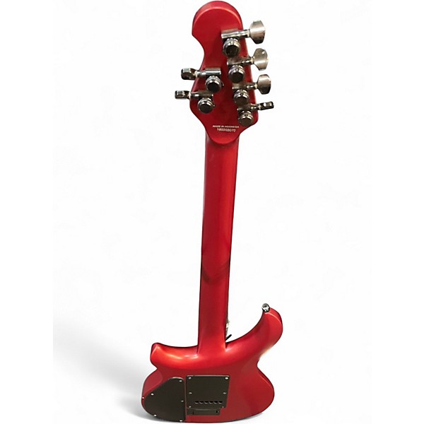 Used Sterling by Music Man MAJ100 JOHN PETRUCCI SIGNATURE ICED CRIMSON RED Solid Body Electric Guitar