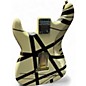 Used EVH 78 ERUPTION STRIPED WHITE Solid Body Electric Guitar