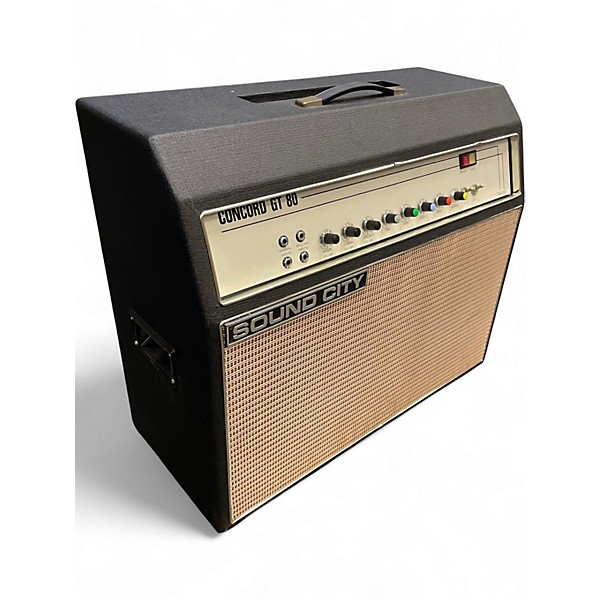 Vintage 1973 Sound City Concord GT80 Tube Guitar Combo Amp