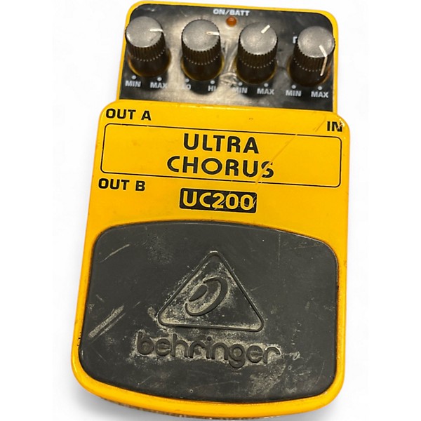 Used Behringer UC200 Stereo Chorus Effect Pedal