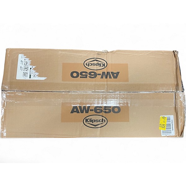 Used Klipsch AW650 Powered Monitor