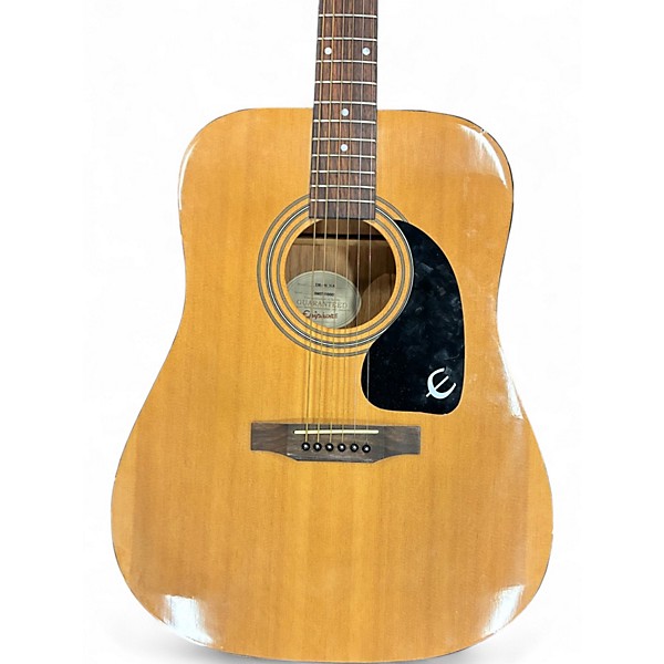 Used Epiphone DR90 Natural Acoustic Guitar