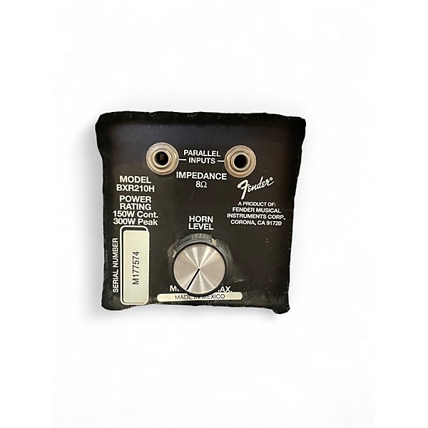 Used Fender BXR210H Bass Cabinet