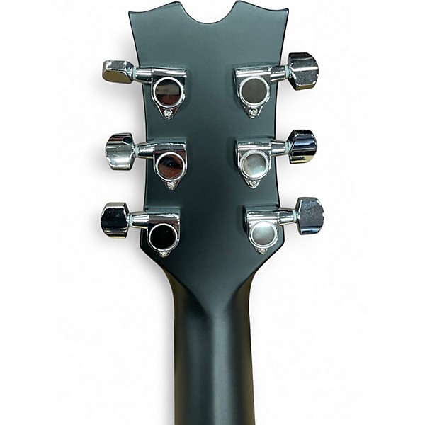 Used Dean Flight Series Travel Black Acoustic Guitar