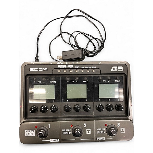 Used Zoom G3 Effect Processor
