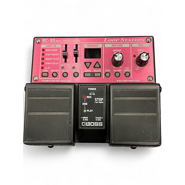 Used BOSS RC30 Loop Station Twin Pedal