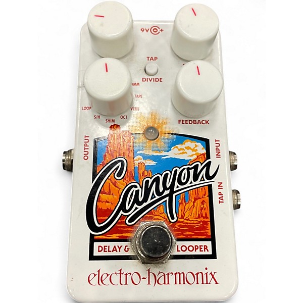 Used Electro-Harmonix Canyon Delay and Looper Effect Pedal