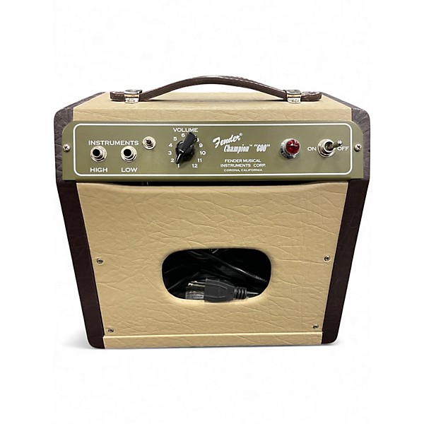 Used Fender Champion 600 5W 1X6 Tube Guitar Combo Amp