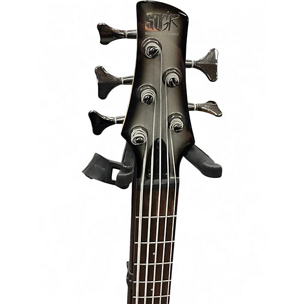 Used Ibanez SR305 5 String Silverburst Electric Bass Guitar