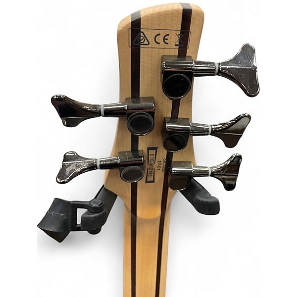 Used Ibanez SR305 5 String Silverburst Electric Bass Guitar