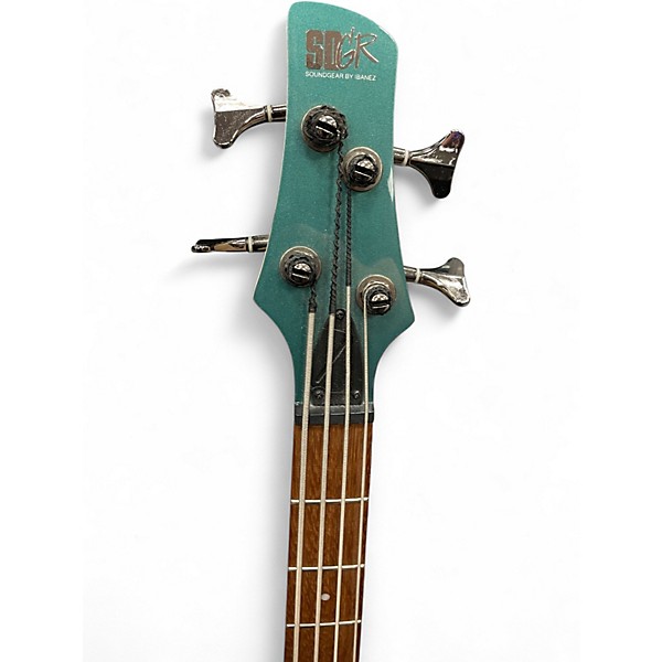 Used Ibanez SR300 Emerald Green Electric Bass Guitar