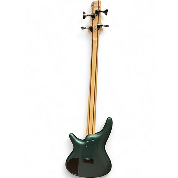 Used Ibanez SR300 Emerald Green Electric Bass Guitar