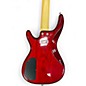 Used Alvarez AE800 Trans Red Electric Bass Guitar