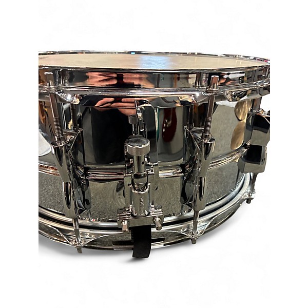 Used Yamaha 14X6 Stage Custom Steel Snare Chrome Drum