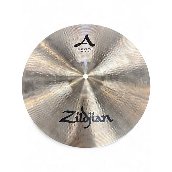 Used Zildjian 14in A Series Fast Crash Cymbal