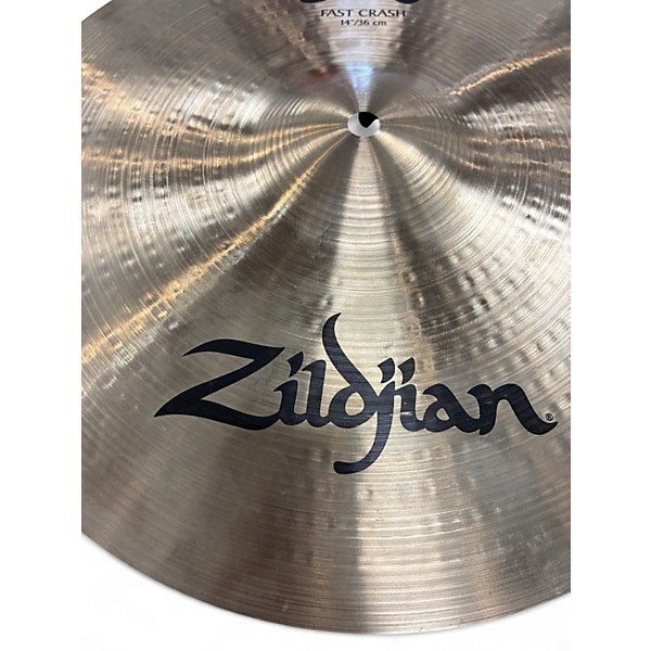 Used Zildjian 14in A Series Fast Crash Cymbal