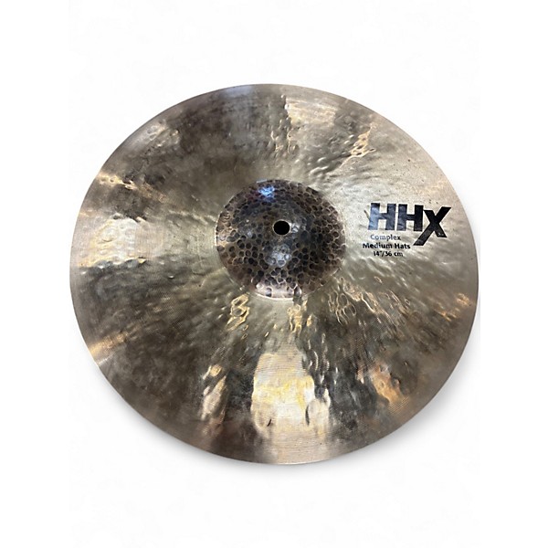 Used SABIAN 14in HHX Complex Medium Hi-hats Cymbal