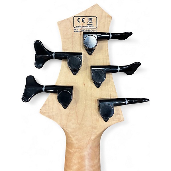 Used Sire Marcus Miller M7 Swamp Ash 5 String Transparent Black Burst Electric Bass Guitar