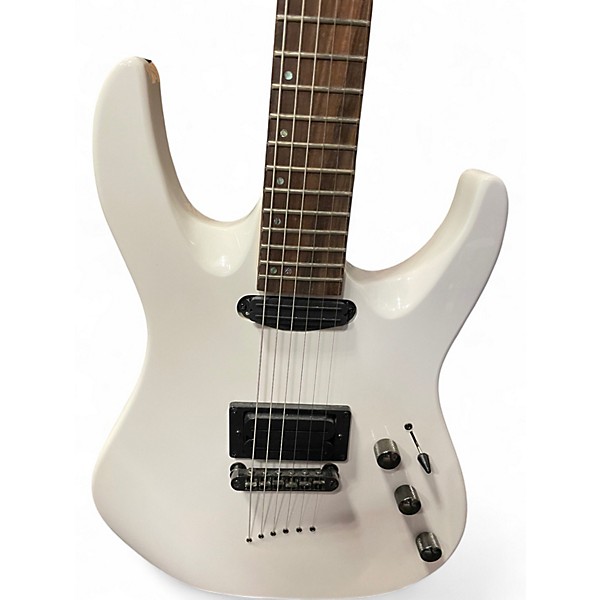 Used Mitchell MD200 White Solid Body Electric Guitar