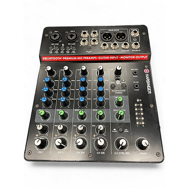 Used Harbinger LVL LV8 Powered Mixer